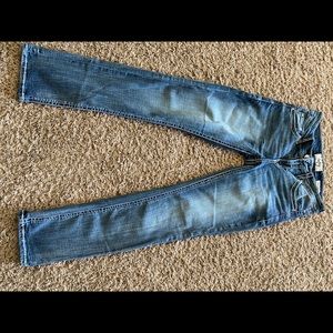 Day trip Virgo Straight jeans. Size 26R.
